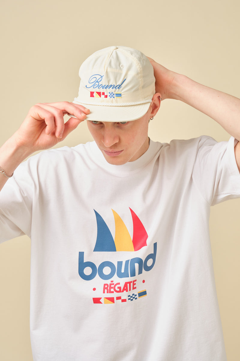 bound Nautico Rope Cap - Ecru