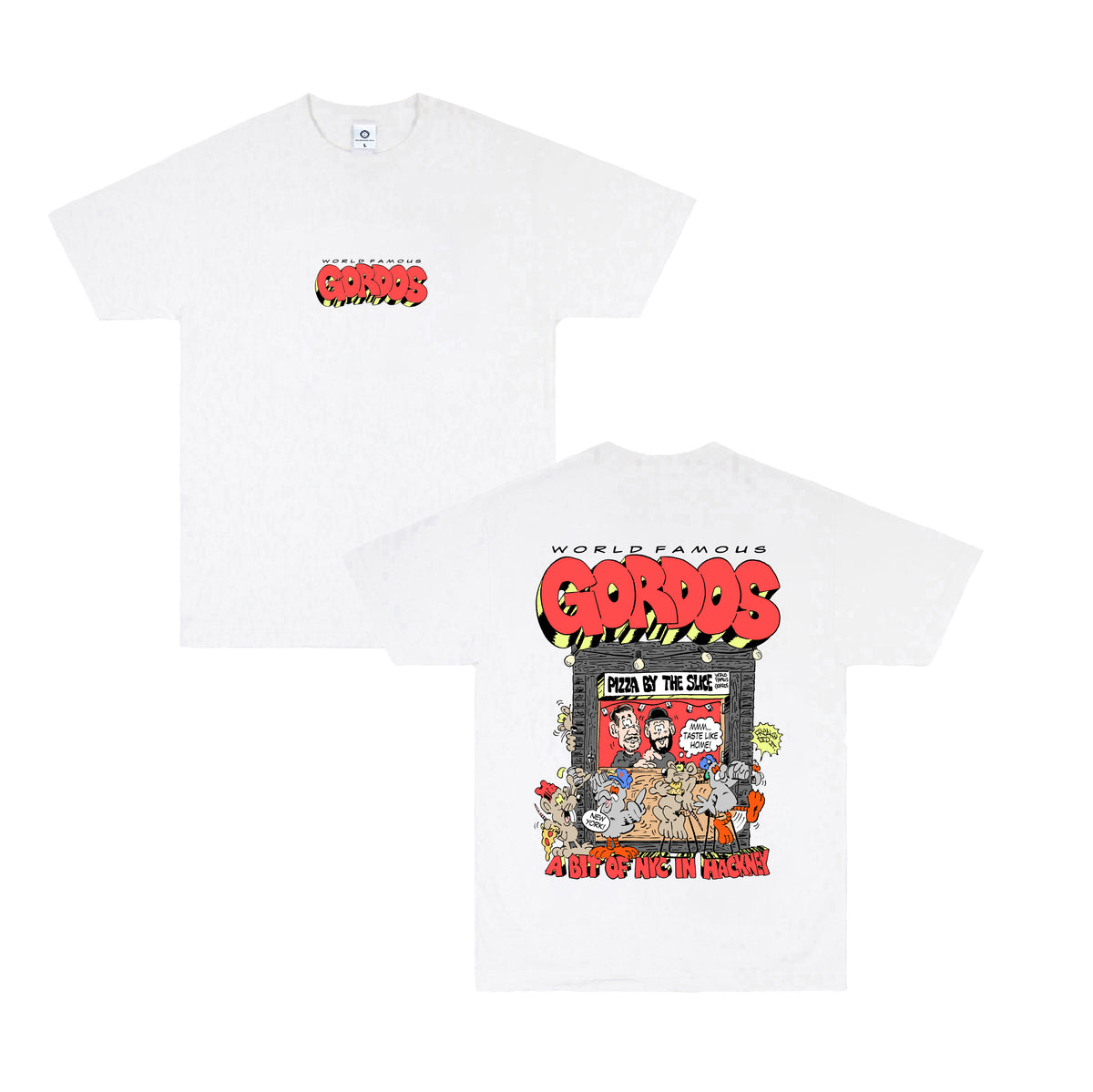 Noted Rico World Famous Gordos x Freako Rico Tee - White – UN:IK Clothing