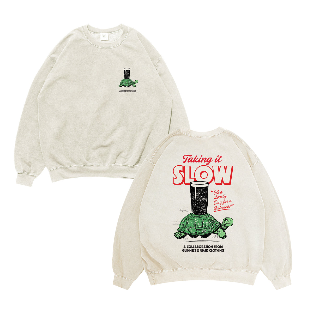 Tortoise Vintage Washed Sweater · Sand