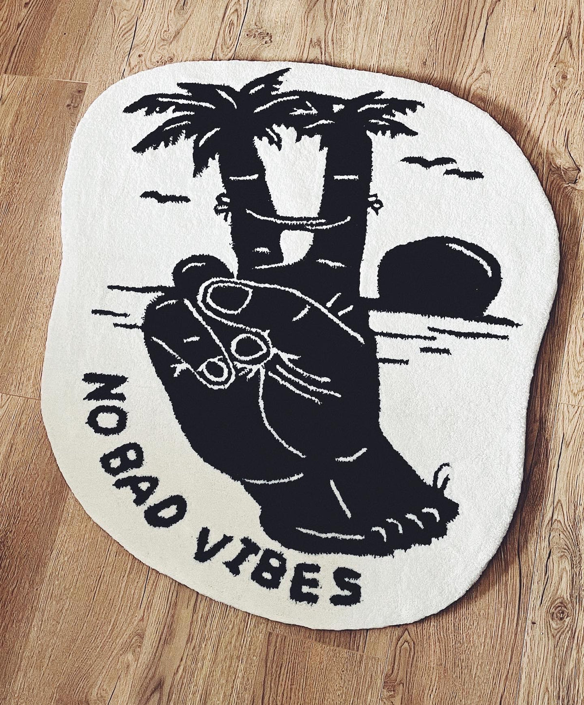 Not Calm Rug No Bad Vibes Hand Tufted Rug – UN:IK Clothing